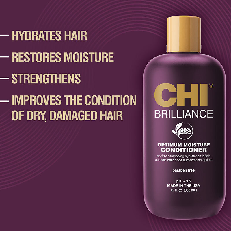 CHI Brilliance Moisture Conditioner 12 oz | CHI Hair